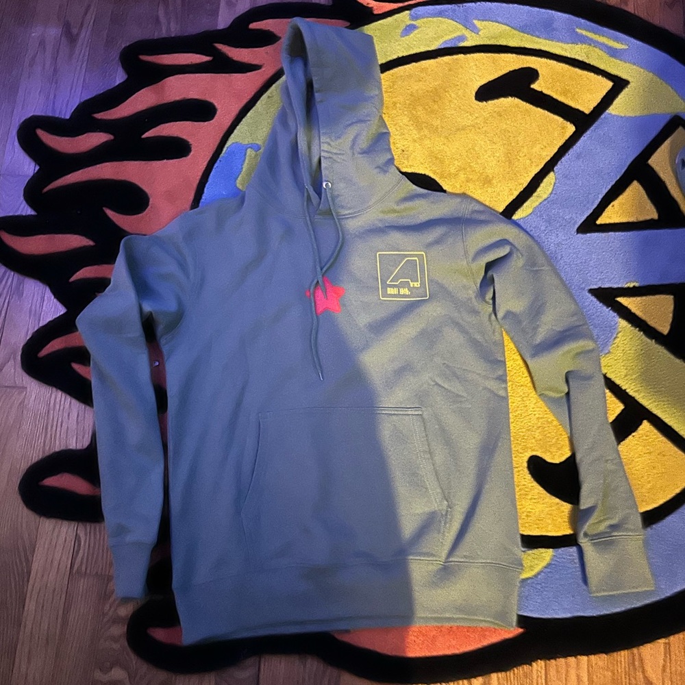 Travis Scott Astro world hoodie shattered face